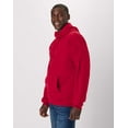 thumbnail image 3 of Hanes Ultimate Men's Heavyweight Fleece Hoodie Deep Red 2XL, 3 of 6