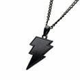 thumbnail image 2 of Black Adam Lightning Pendant Necklace, 2 of 5