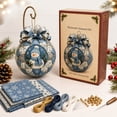 thumbnail image 6 of Clearance! Christmas Classics Patchwork Ornament DIY Kit, No-Sew Ornament Kit (Snowman), 6 of 7