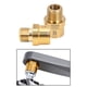 thumbnail image 5 of 2 piezas de extensores de pedal para bicicleta de montaña y carretera, espaciadores de pedal de 9/16 pulgadas de acero para ciclismo Oro 16mm, 5 of 7