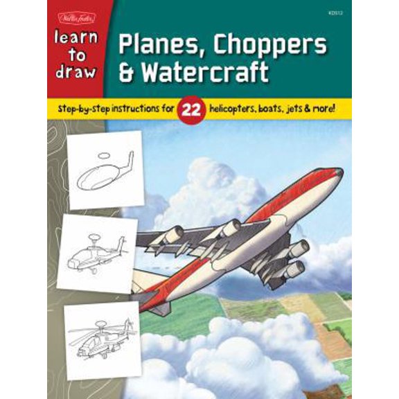 Pre-Owned Learn to Draw Planes, Choppers & Watercraft (Paperback) 1600582184 9781600582189