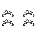 thumbnail image 1 of 4 piezas de clips de cable de datos con soporte para auriculares de realidad virtual Link, 1 of 7