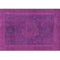 thumbnail image 1 of Ahgly Company Indoor Rectangle Abstract Purple Modern Area Rugs, 8' x 10', 1 of 4