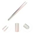 thumbnail image 3 of Unique Bargains 1 Pc Glue Gradient Eyebrow Tweezer for Bathroom Travel Hotel Pik Stainless Steel, 3 of 4