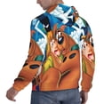 thumbnail image 4 of Lsque Scooby-Doo Pattern Casual Men's Hoodie,Hooded Sweatshirt with Kangaroo Pocket,Pullover Hoodie-XX-Large, 4 of 8