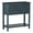 Blue, variant on Pemberley Row Wood Dark Teal Console Rectangular Vintage Charm 31.75"L x 13.88"W x 32.5"H Unassembled