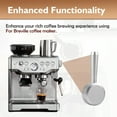 thumbnail image 3 of Wekvgz 2Pcs Aluminum Steam Lever Replacement Easy To Install Espresso Machine Steam Lever Wide Compatibility Coffee Machine Conversion Lever for Breville Sage 870/875/876, 3 of 10