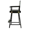 thumbnail image 3 of Casual Home 24" Directors Chair Black Frame-with Grey Canvas, Counter Height, 3 of 5