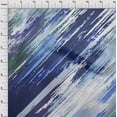 thumbnail image 4 of oneOone Cotton Poplin Blue Fabric Brush Stroke Sewing Craft Projects Fabric Prints By Yard 56 Inch Wide, 4 of 4