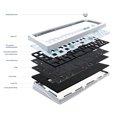 thumbnail image 5 of Kit de juntas de teclado mecánico GMK67 RGB retroiluminado tipo C, interruptor intercambiable en caliente, Bluetooth 2,4G, teclado inalámbrico de 3 modos personalizado, 5 of 5