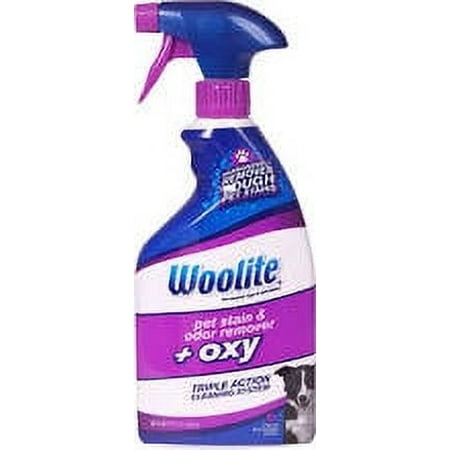 Woolite Fresh Blossoms Scent Pet Stain & Odor Remover + Oxy, 22 fl oz (Pack of 32)