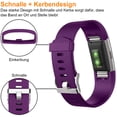 thumbnail image 2 of Compatible con la pulsera Fitbit Charge 2, pulsera deportiva de silicona suave ajustable de repuesto para Fitbit Charge 2, 2 of 4