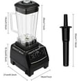 thumbnail image 6 of Professional Countertop Blender 2L, 2200W High Speed Smoothie Blender Mixer for Shakes and Smoothies, Home and Commercial Blender Smoothie Maker for Smoothies, Juices, Milkshakes, Ice Cream (Black), 6 of 8