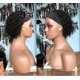thumbnail image 4 of Peluca de cabeza de cabeza de cabeza corta peluca de cabello humano pelucas de diadema de bob rizado para mujeres negras pixie corta media peluca sin glú 150% densidad natural negro 6 pulgadas esquí esquí Gafas de esquí, 4 of 5