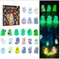 thumbnail image 2 of Glowing ! 24 Glow In The Dark Blind – Mysterious Surprises Await You For Halloween ! Analog Timer Kitchen Digital board for Fridge Stop Light Timer for Kids Teaching Timer Clock for Kids 20 Second, 2 of 3