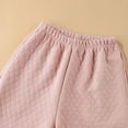 thumbnail image 3 of Tauxra Women's Pants, Solid Color Thermal Elastic Waist Sleep Pants for Home, 3 of 6
