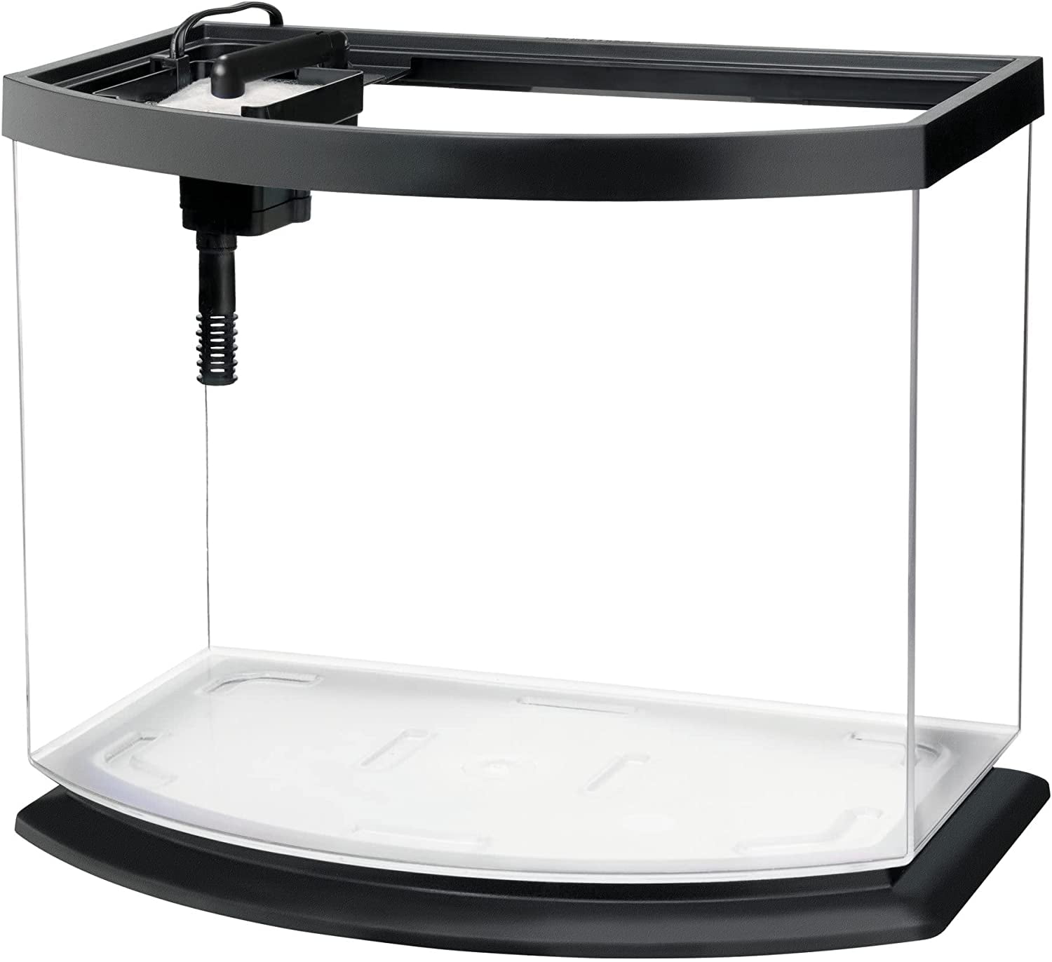 Aqueon Products  5 gal Aqueon Mini Bow LED Smartclean Kit, Black