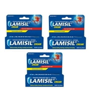 Lamisil AT Terbinafine Hydrochloride Cream 1% Antifungal Cream For Athlete's Foot, 0.42 Oz, 3 Pack