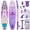 Purple, variant on AEORPEW 34'' Wide Inflatable Paddle Board for Women with Premium Paddle Boards Accessories, Adj SUP Paddle, 100L Backpack, Suitable for Versatile SUP Boards of All Skills Levels