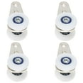 thumbnail image 6 of Yongwei 4pcs Sliding Closet Door Rollers Smooth Nylon Wheels, 6 of 7