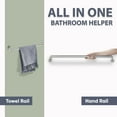 thumbnail image 2 of 1.5" Dia Bathroom Safety Grab Bar - ADA Handrail Shower Toilet Home/304 Stainless Steel/Smooth/ 48", 2 of 7