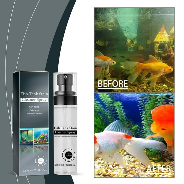 Fish Tank Stain Cleaning Spray Stain Cleaning And Descaling No And No Harm To Fish Cleaning Spray 100ml Stuffed Animal Coloring Books Coloring Book Girl Coloring Book Children Open Sea