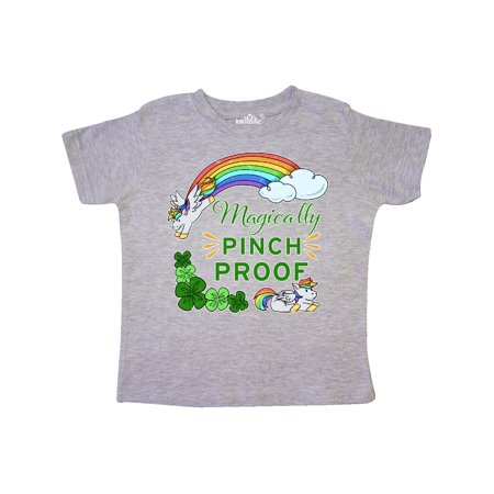 

Inktastic Magically Pinch Proof Gift Toddler Boy or Toddler Girl T-Shirt