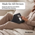 thumbnail image 5 of Brookstone Tablet Cushion Stand , Soft Phone Holder, Book Lap Desk, Black, 5 of 7