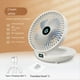 thumbnail image 2 of Ventilador de Cocina de Doble Uso para el Hogar,Ventilador Montaje en Pared de Escritorio Plegable de 3 Velocidades, Ventilador Portátil Ajustable de 90° para Dormitorio y Cocina,B, 2 of 5