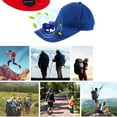 thumbnail image 4 of Sports Baseball Cap Solar-Powered Fan Snapback Hat for Unisex Children Outdoor Activities, 4 of 7