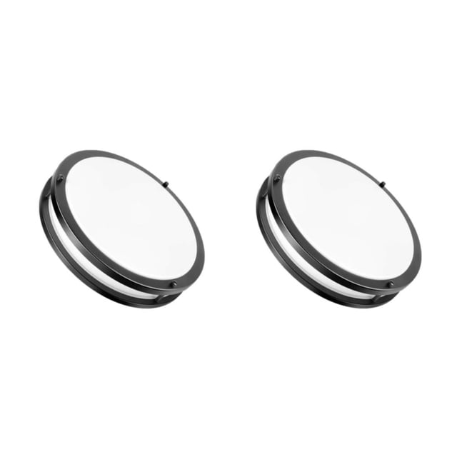 Yuarrent luz de techo - Certificación autorizada Luz de sala Luz de doble anillo Luz LED Type6 NO6