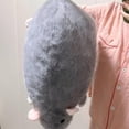 thumbnail image 5 of Giant Realistic Rat Stuffed Toy - Soft Fabric Hamster Plush Decor, Cute Lifelike Mouse Plushie with Tail, Durable Sofa & Bedroom Decor, Valentine's Day Gift for Animal Lovers, 13.78in, Gray, 5 of 7