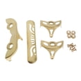thumbnail image 1 of 2x Kit de Protección de Llave de o Alto con Tornillos de Cobre para Instrumentos de ofón de 13 Cm de Color Dorado Yuyangstore Protector de llave para saxo soprano, 1 of 8