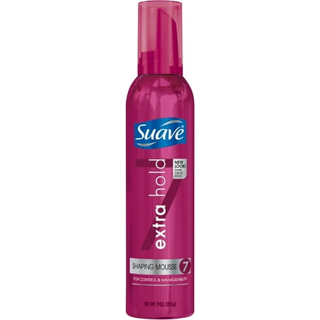 Suave Extra Hold Shaping Mousse, 9 oz