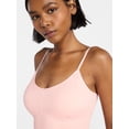 thumbnail image 4 of No Boundaries Textured V-Neck Cami Top, Women's XXS-XXL, 4 of 5