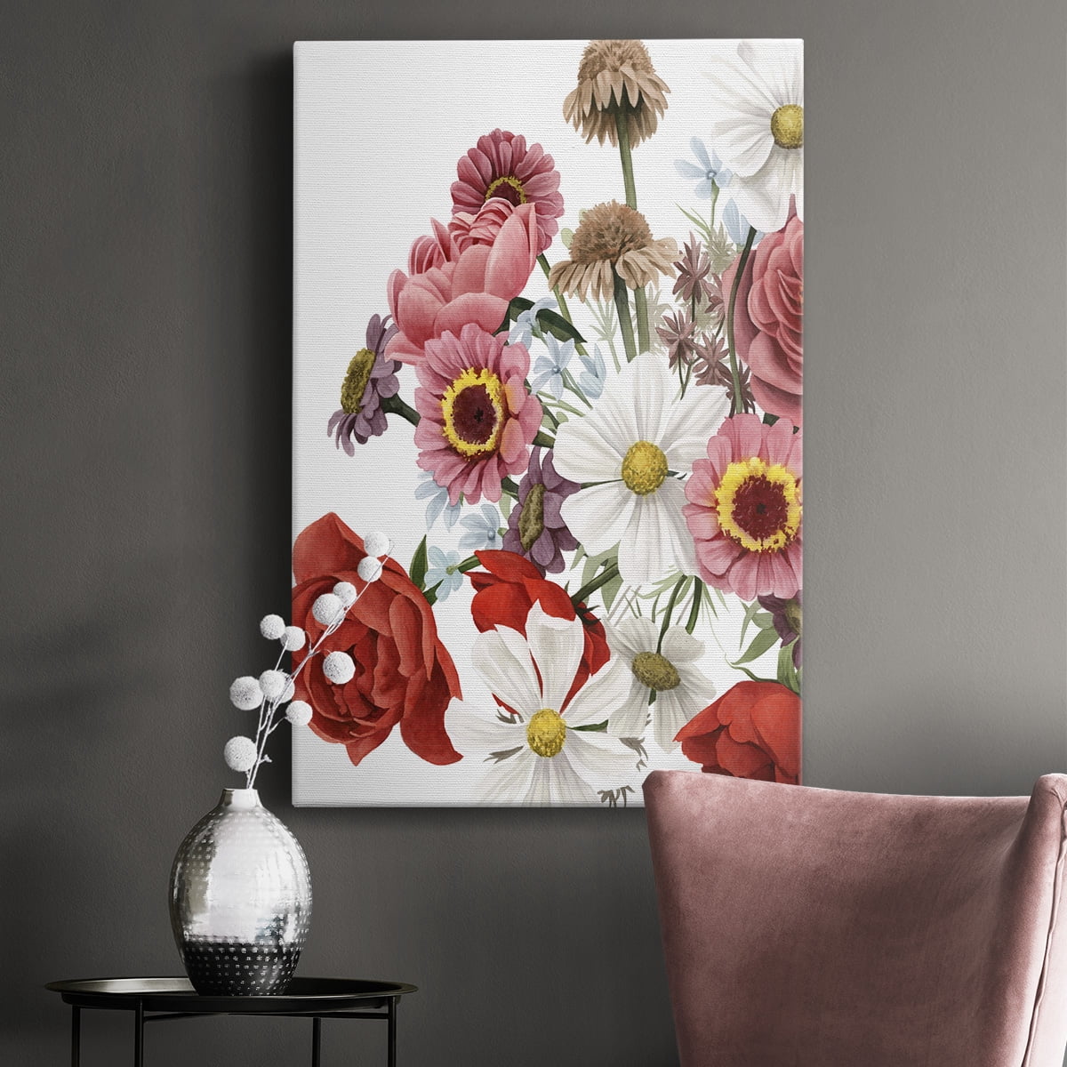 Modern Arrangement II Premium Gallery Wrapped Canvas - Ready to Hang