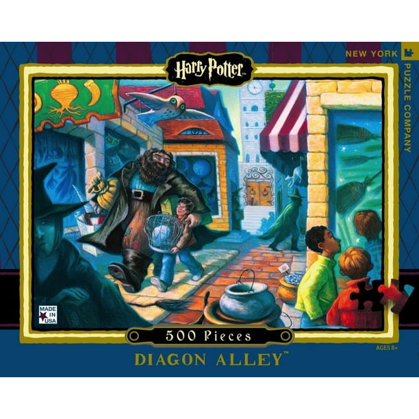 New York Puzzle Company - Harry Potter Diagon Alley - 500 Piece 