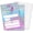 9th, variant on 9th Birthday Party Invitations for Girls or Boys, Silver Glitter Theme Birthday Parties Supplies Decorations, Rainbow Balloons Fill-in Invites(20 Invitations and Envelopes)-D05