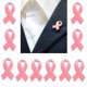 thumbnail image 3 of 10 piezas de insignia de lazo rosa para concienciación sobre el cáncer para mujeres, broche de solapa de esmalte de metal, 3 of 5