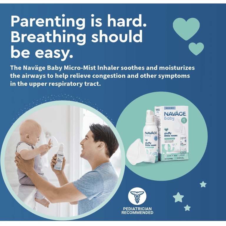 Navage Baby Micro-Mist Saline Inhaler with Mask photo 6