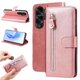 thumbnail image 5 of Estuche de Cuero PU con Cierre para Honor 90 Lite , Funda Protectora con Billetera y Correa, 5 of 6