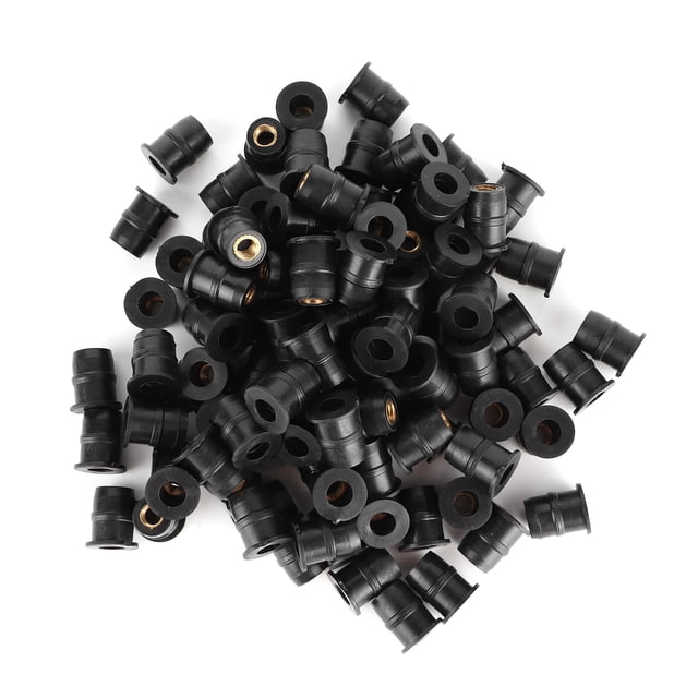 Rubber Nut Windscreen Fixing Nut Motorcycle Windscreen Fastener M5 Rubber Nuts 5mm Metric Motorcycle Windscreen Fairing Fastener Fixing Tool