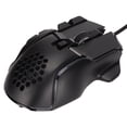 thumbnail image 2 of Ratón mecánico Bling Bling con cable 13 efectos RGB 6 niveles de DPI 12800 DPI ergonómico para juegos, 2 of 12