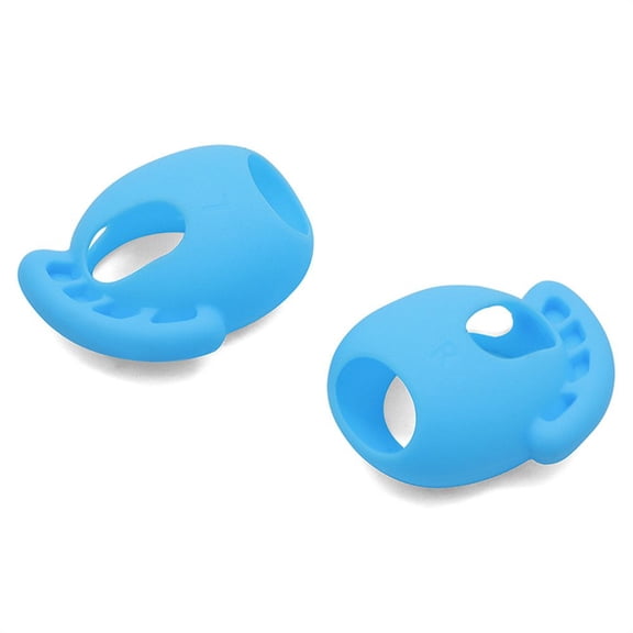 Anti Falling Earphone Replacement Dustproof Accessories Protective Caps Ear Tips Protector Eartips Cover Silicone Earbuds Cover BLUE