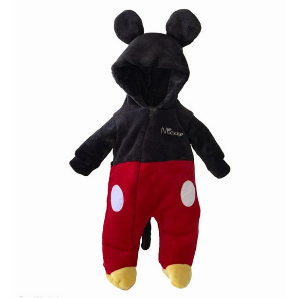 Mameluco con Gorro Disney Mickey Talla 18 meses Disney Pijamas para Niños