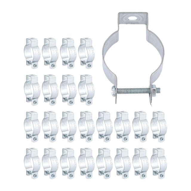 25 colgadores de conductos de acero galvanizado, soportes aislados o varillas roscadas 218 mm