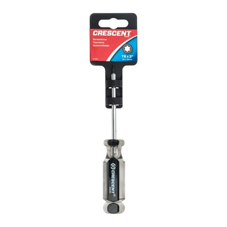UPC: 0037103318695 | Crescent T6 X 3 in. L Torx Screwdriver 1 pc