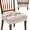 Brown, variant on Blue Teal Coastal Dining Chair Seat Covers Set of 2, Stretch Chair Seat Cushion Covers, Summer Beach Nautical Coral Starfish Removable Slipcovers Protector No Rear Cover for Dining Room Kitchen