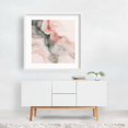 thumbnail image 2 of Ink Art Marble Luxury Coral Grey - Painting White Framed Wall Art Print 20 x 20 inches, 2 of 3