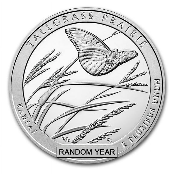 5 oz Silver ATB (Random Year) BU